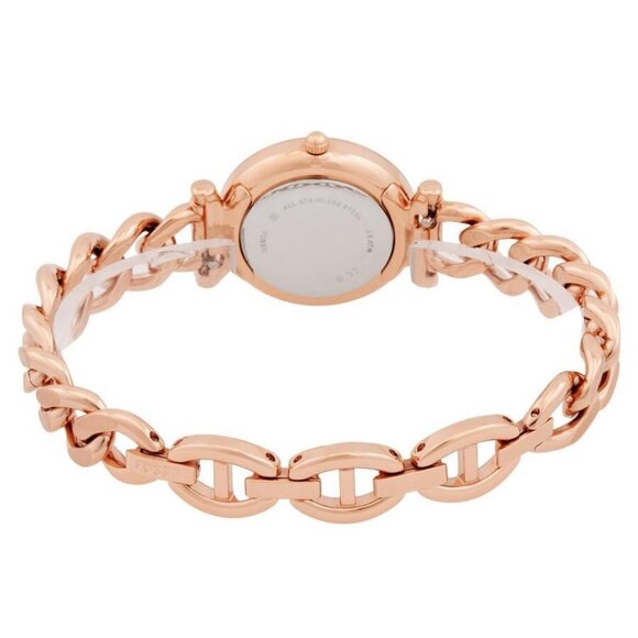 NWT Authentic Fossil Carlie Quartz Grey Dial Women's Watch - Picture 3 of 4